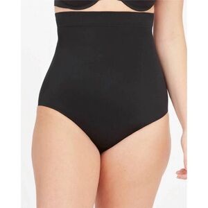 SPANX Suit Your Fancy High-Waisted Brief Shapewear Black Tummy Control